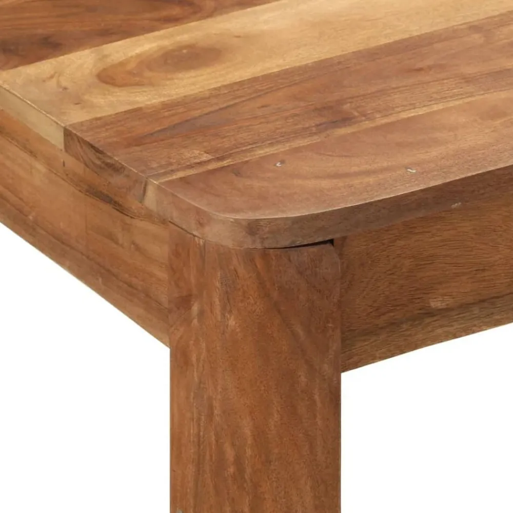 vidaXL Mesa alta cocina madera acacia acabado miel 110x55x106 cm Sale