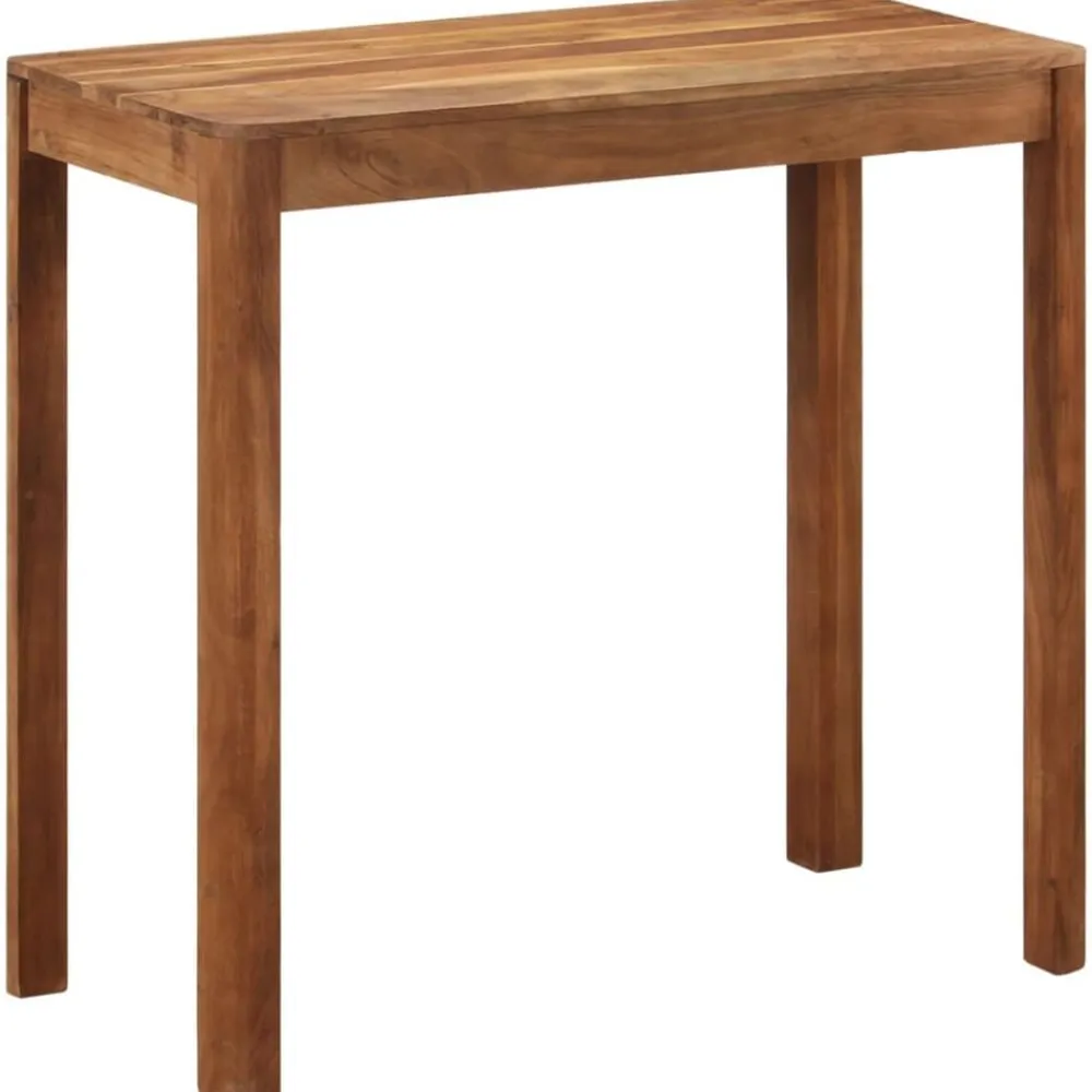 vidaXL Mesa alta cocina madera acacia acabado miel 110x55x106 cm Sale