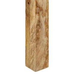 vidaXL Mesas-Mesa alta de bar madera maciza de mango 112x55x108 cm