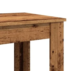 vidaXL Mesas-Mesa alta de bar madera de ingeniería envejecida 51x50x103,5 cm