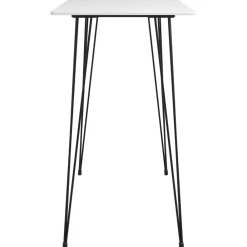 vidaXL Mesa alta de cocina 120x60x105 cm Blanco Best