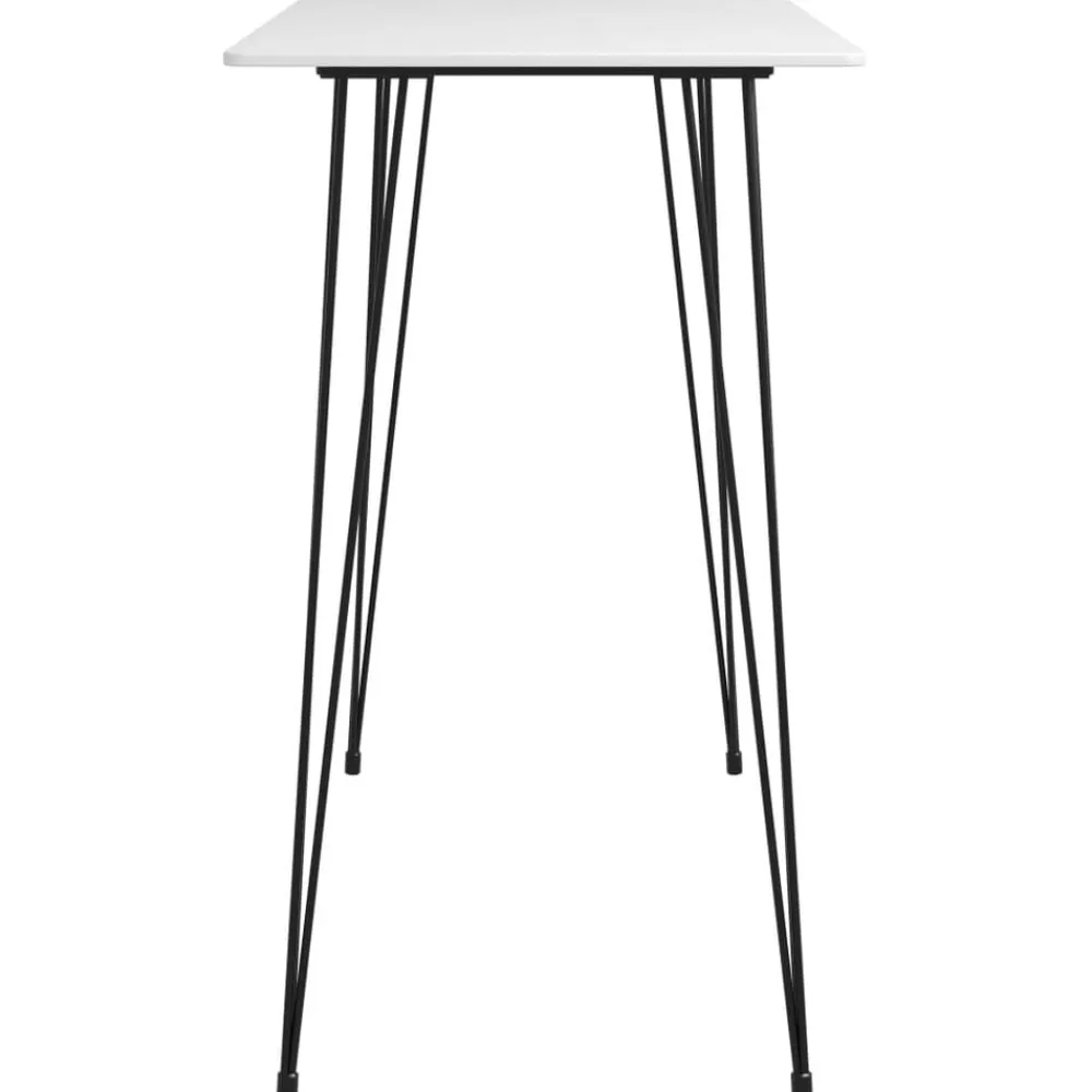 vidaXL Mesa alta de cocina 120x60x105 cm Blanco Best