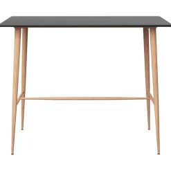 vidaXL Mesa alta de cocina 120x60x105 cm Negro Sale