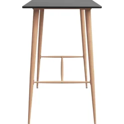 vidaXL Mesa alta de cocina 120x60x105 cm Negro Sale