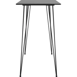 vidaXL Mesa alta de cocina 120x60x105 cm Negro Best