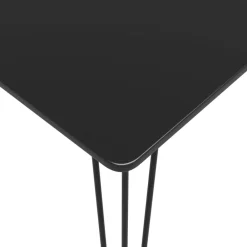 vidaXL Mesa alta de cocina 120x60x105 cm Negro Best