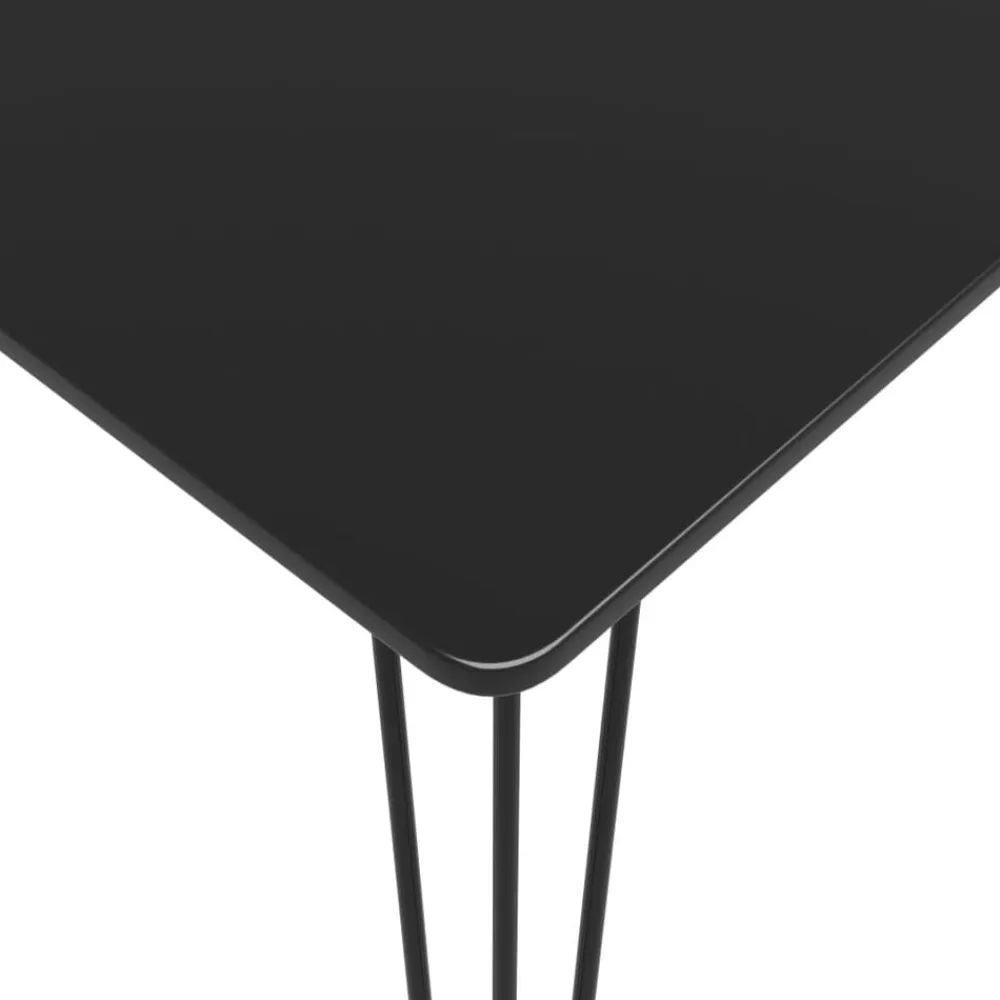 vidaXL Mesa alta de cocina 120x60x105 cm Negro Best