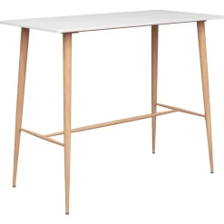 vidaXL Conjuntos De Muebles-Mesa alta y taburetes de bar de 5 piezas