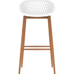 vidaXL Conjuntos De Muebles-Mesa alta y taburetes de bar de 5 piezas