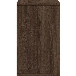 vidaXL Mesa auxiliar 2 uds madera ingeniería marrón roble 50x30x50 cm Marrón roble