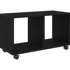 vidaXL Mesas-Mesa Auxiliar con estante 72 x 33 x 42,5 cm