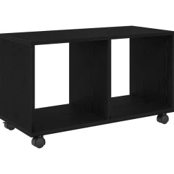 vidaXL Mesas-Mesa Auxiliar con estante 72 x 33 x 42,5 cm