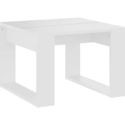 vidaXL Mesas-Mesa auxiliar de madera contrachapada 50x50x35 cm
