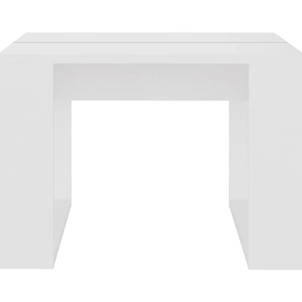vidaXL Mesas-Mesa auxiliar de madera contrachapada 50x50x35 cm
