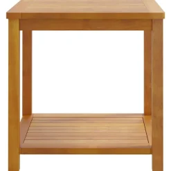 vidaXL Mesa auxiliar de madera maciza de acacia 45x45x45 cm Sale