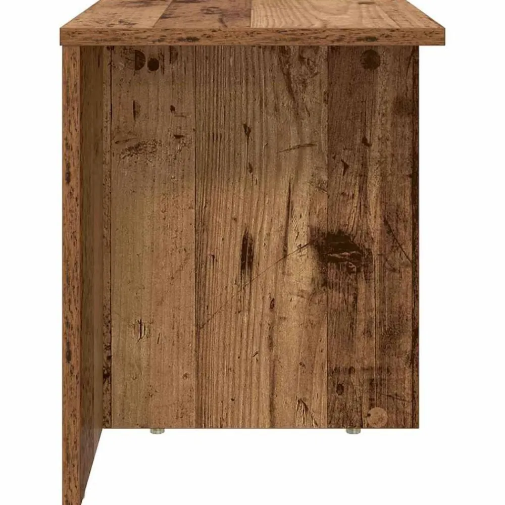 vidaXL Mesas-Mesa Auxiliar Madera vieja 37 x 32 x 40 cm Madera de ingeniería