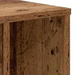 vidaXL Mesas-Mesa Auxiliar Madera vieja 37 x 32 x 40 cm Madera de ingeniería