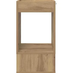 vidaXL Mesas-Mesa Auxiliar Roble artesanal 30 x 30 x 56 cm