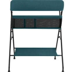vidaXL Mesa cambiadora de hierro Verde Clearance
