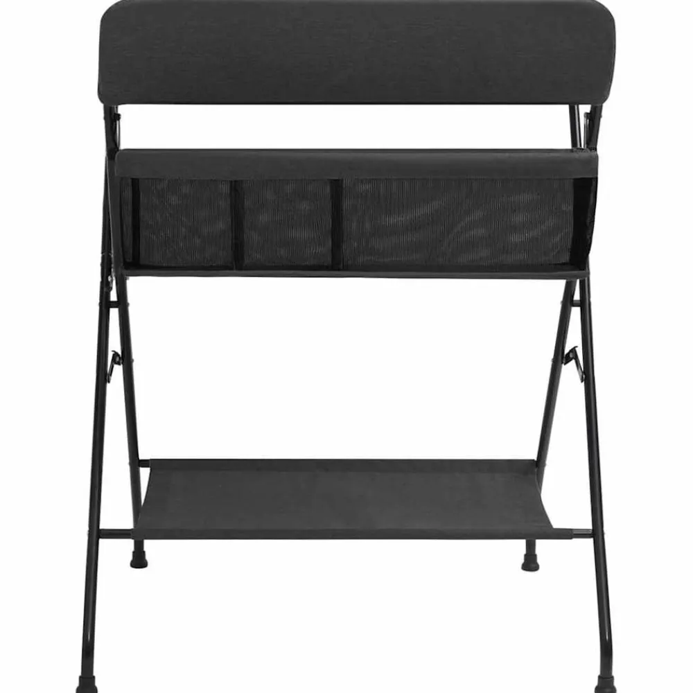 vidaXL Mesa cambiadora hierro gris Antracita Clearance