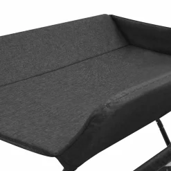 vidaXL Mesa cambiadora hierro gris Antracita Clearance