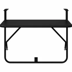 vidaXL Muebles De Jardín-Mesa Colgante de Balcón 60 x 39 x 65 cm Acero