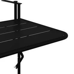 vidaXL Muebles De Jardín-Mesa Colgante de Balcón 60 x 39 x 65 cm Acero