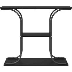 vidaXL Mesas-Mesa Consola con estante 101 x 35 x 80,5 cm