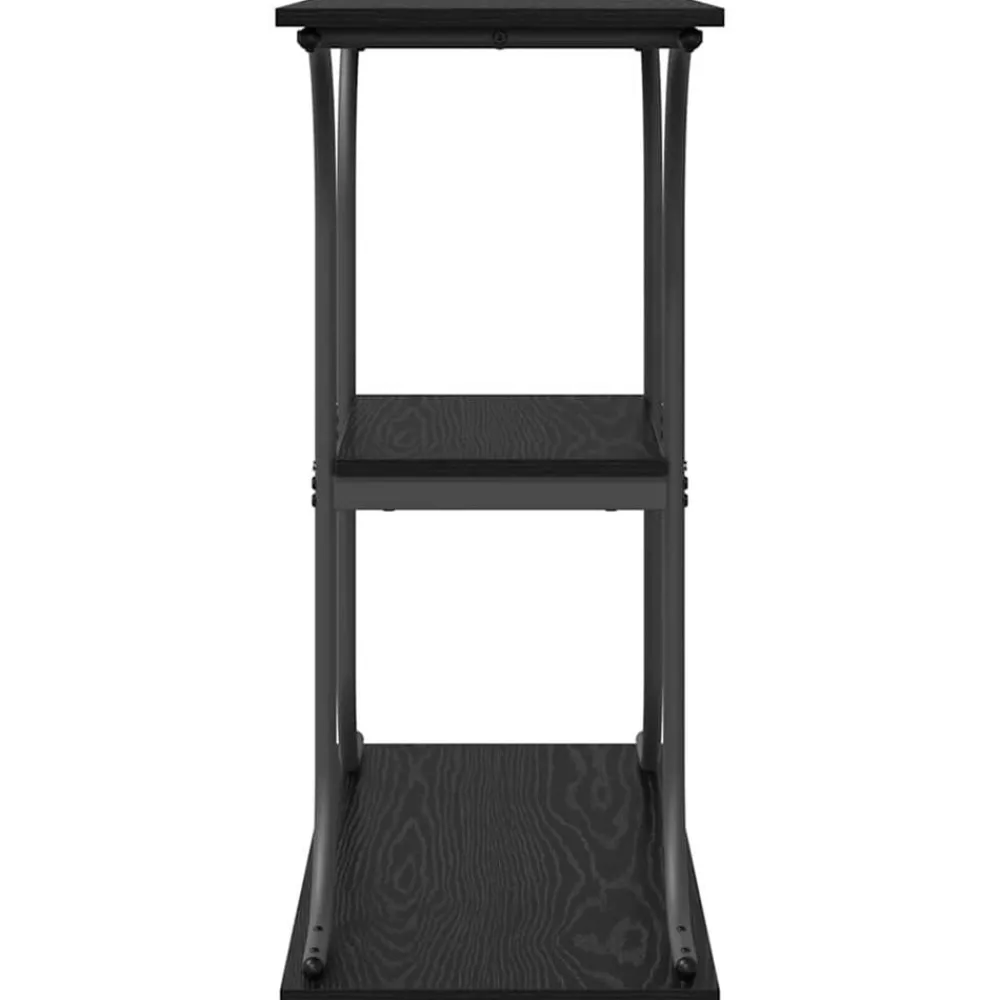 vidaXL Mesas-Mesa Consola con estante 101 x 35 x 80,5 cm