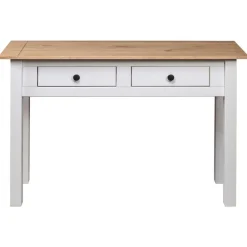 vidaXL Mesas-Mesa consola madera maciza pino Panamá 110x40x72cm