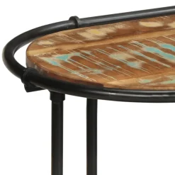 vidaXL Mesa consola madera maciza reciclada 110x42x76 cm Best