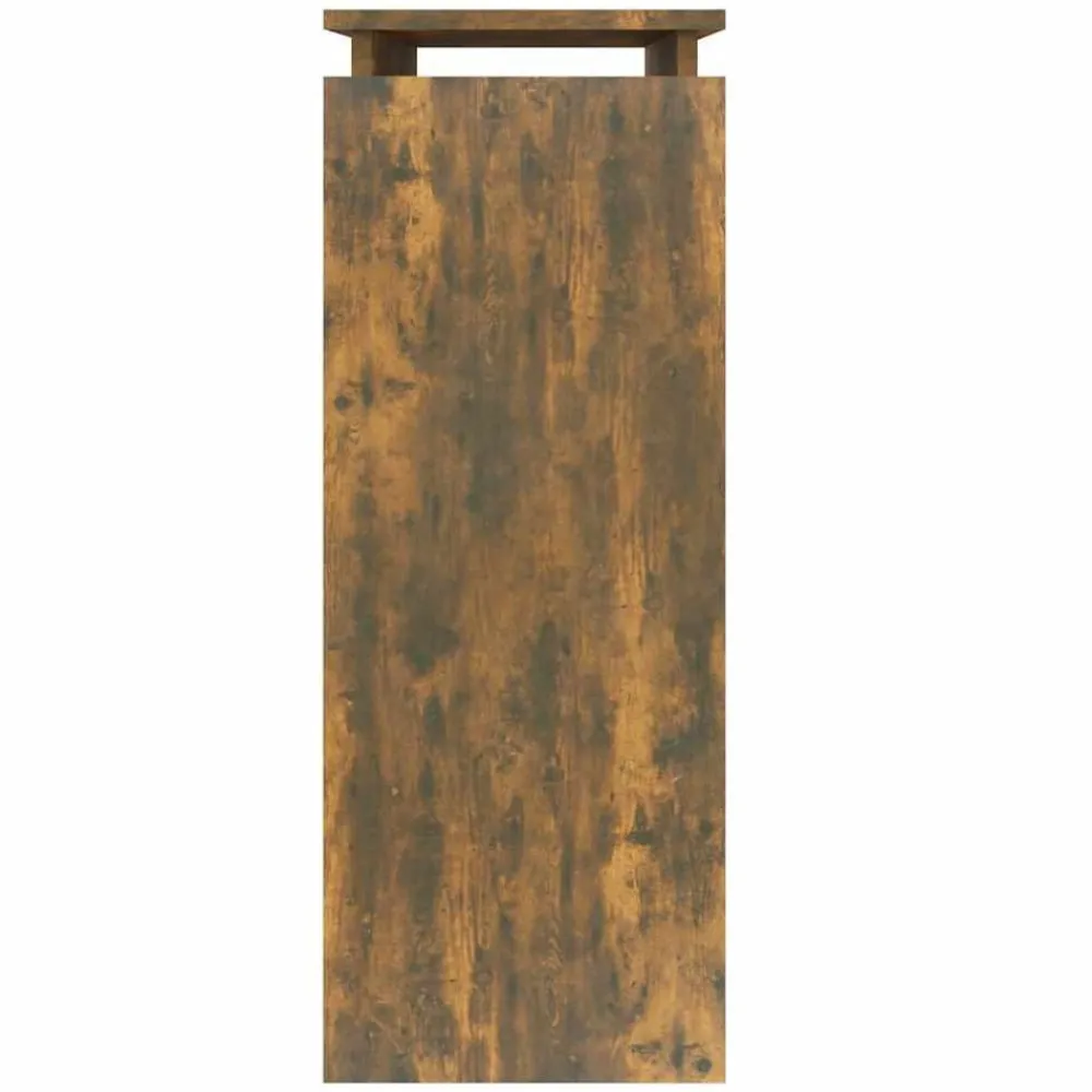 vidaXL Mesas-Mesa consola madera contrachapada 80x30x80 cm