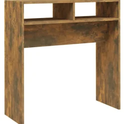 vidaXL Mesas-Mesa consola madera contrachapada 78x30x80 cm