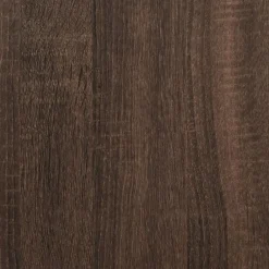vidaXL Mesas-Mesa consola madera de ingeniería marrón roble 100x35x74,5 cm