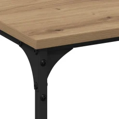 vidaXL Mesa Consola 200 x 29 x 75 cm Roble artisan Clearance