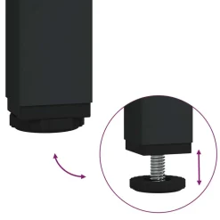 vidaXL Mesa Consola 200 x 29 x 75 cm Roble artisan Clearance
