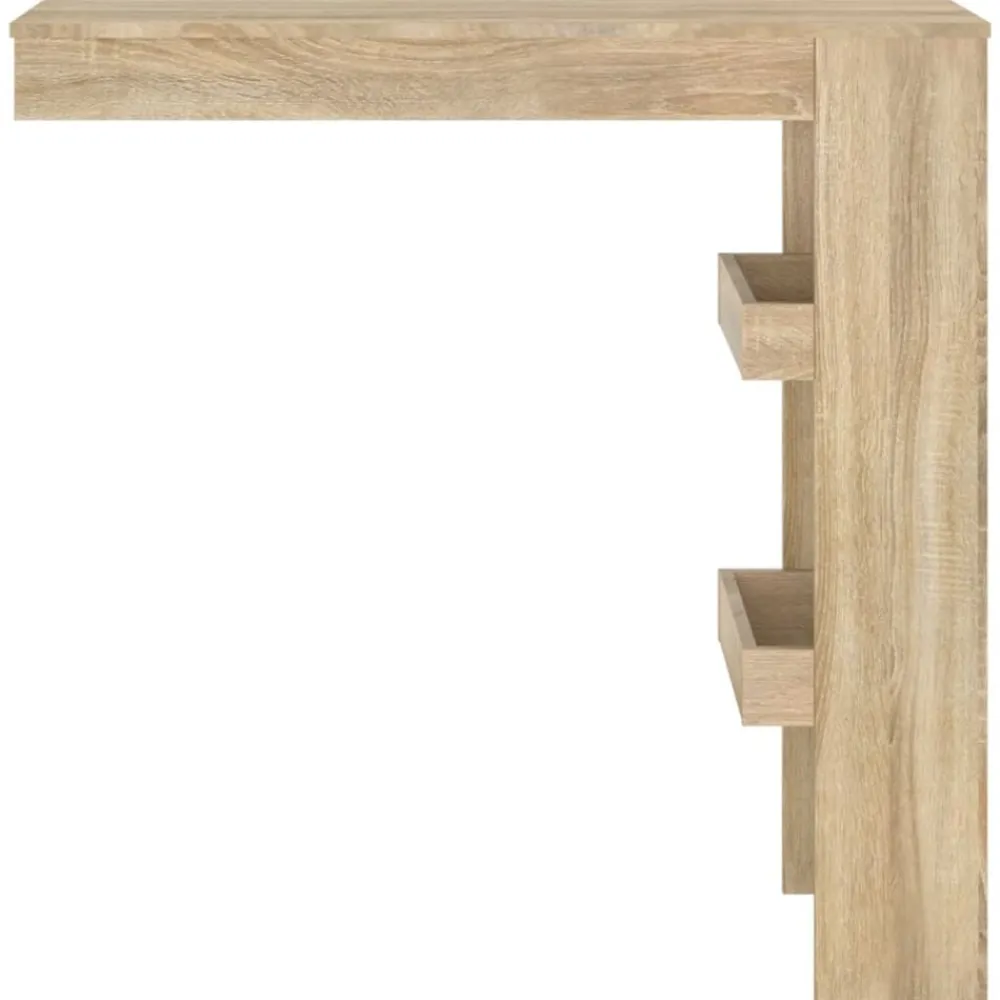 vidaXL Mesas-Mesa de bar de pared contrachapada 102x45x103,5cm