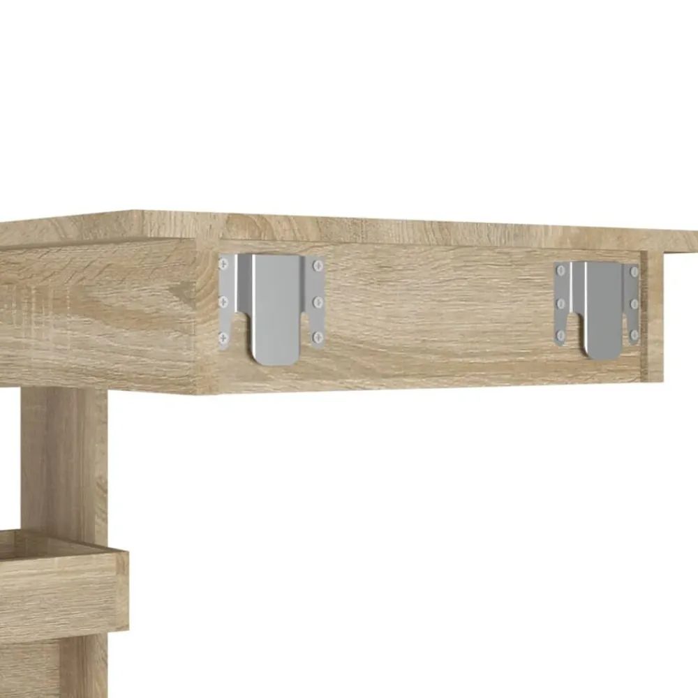 vidaXL Mesas-Mesa de bar de pared contrachapada 102x45x103,5cm