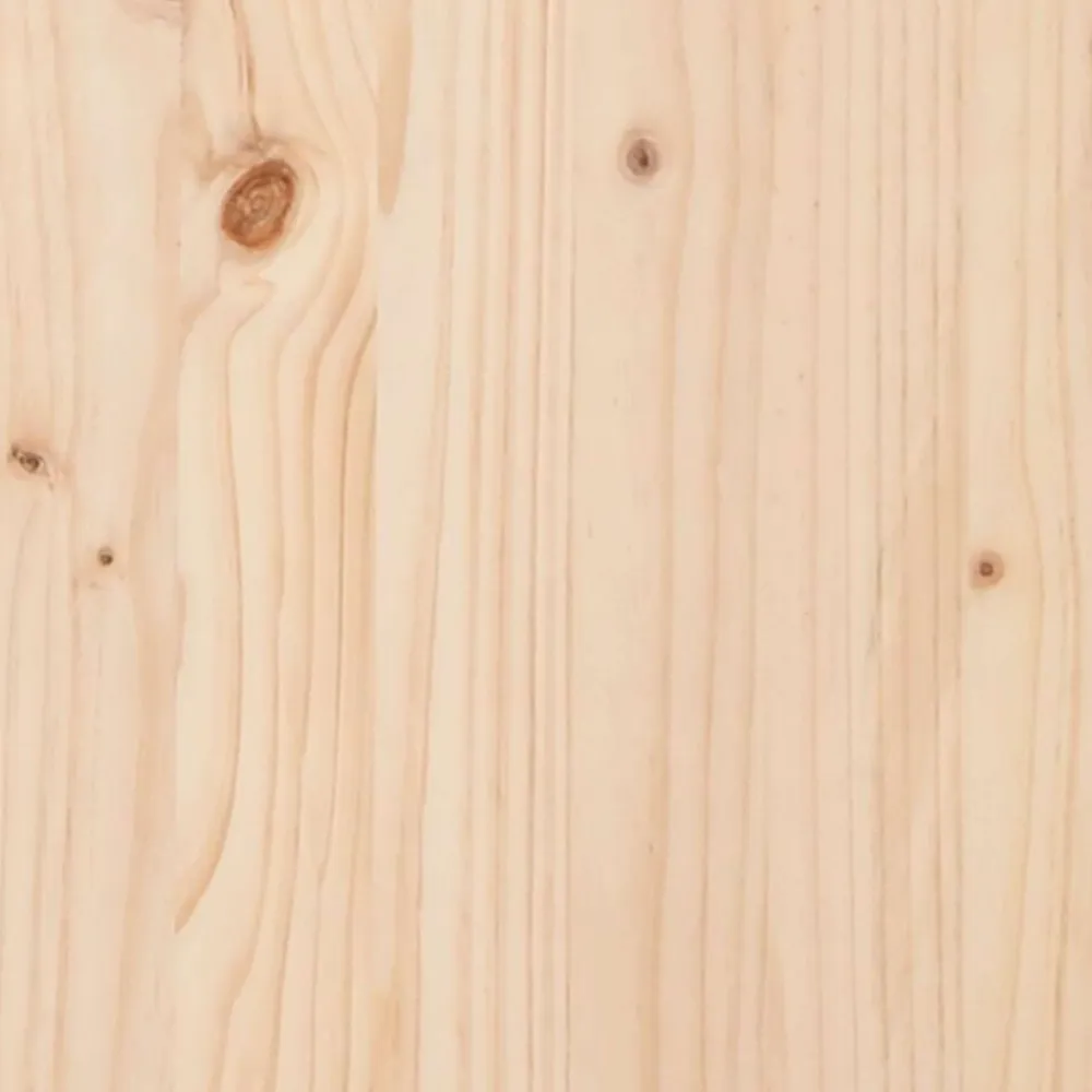 vidaXL Mesa de Bar 70 x 70 x 105 cm Madera de pino macizo Natural Discount