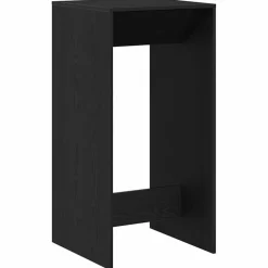 vidaXL Mesa de Bar 51 x 50 x 103,5 cm Madera de ingeniería Roble negro Sale