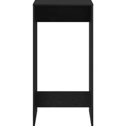 vidaXL Mesa de Bar 51 x 50 x 103,5 cm Madera de ingeniería Roble negro Sale