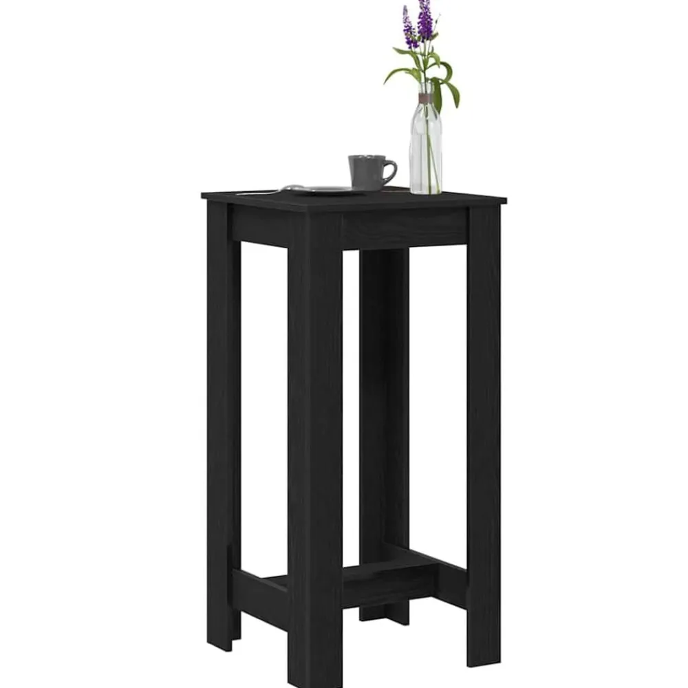 vidaXL Mesas-Mesa de Bar 51 x 50 x 103.5 cm Madera contrachapada