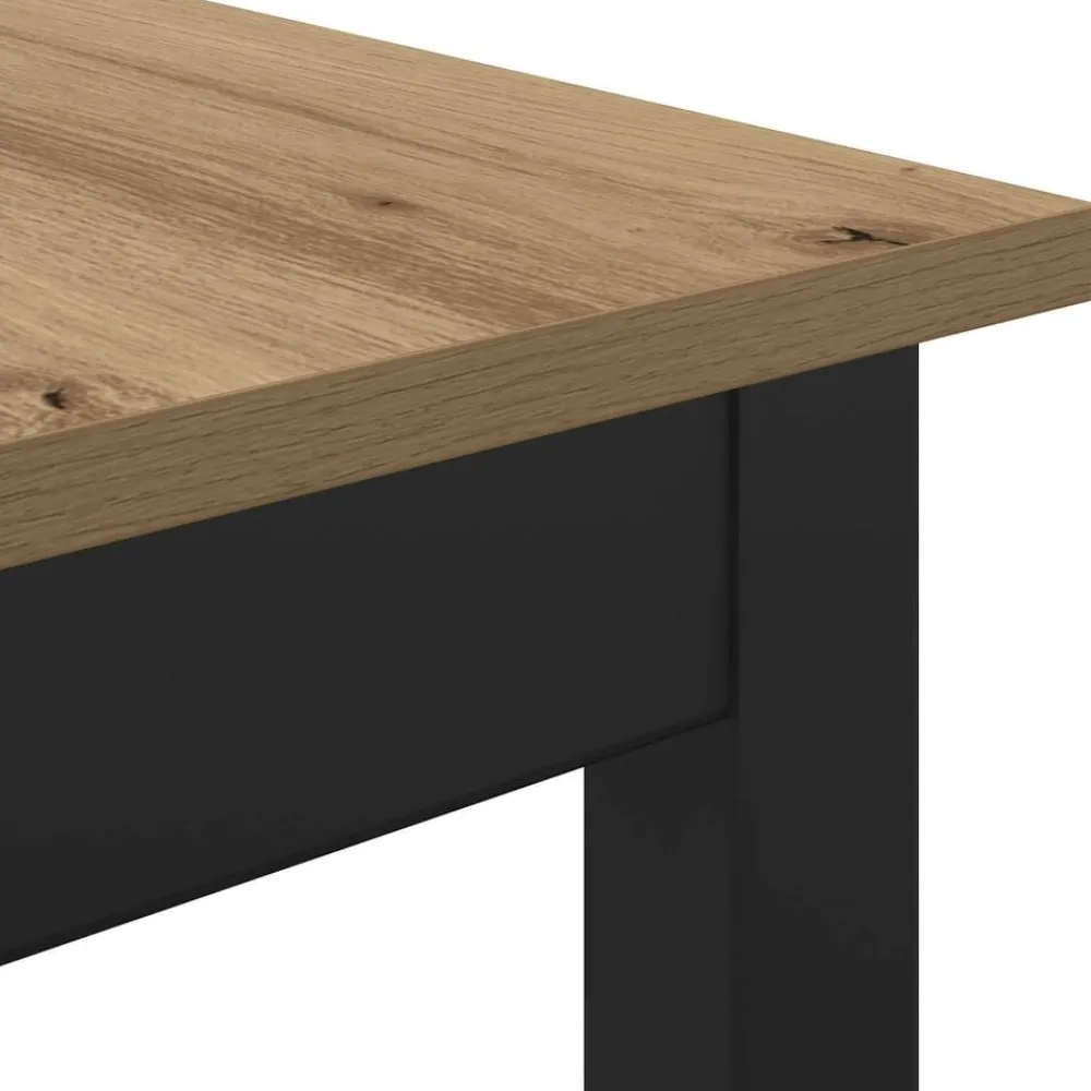 vidaXL Mesas-Mesa de barra de pie Madera de ingeniería