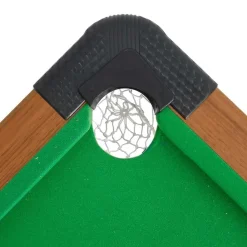 vidaXL Mesa de billar de 4 pies marrón 122x61x76 cm Clearance