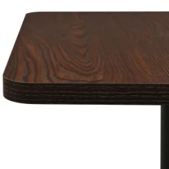 vidaXL Mesa de bistró 50x50x107 cm Ceniza oscuro Sale