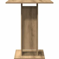 vidaXL Mesas-Mesa de bistró madera de ingeniería 60x60x75 cm