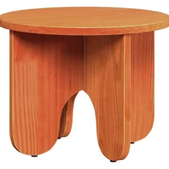 vidaXL Mesas-Mesa de Café 2 pcs Marrón cera Madera maciza de Pino
