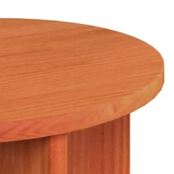vidaXL Mesas-Mesa de Café 2 pcs Marrón cera Madera maciza de Pino