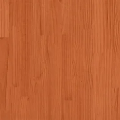vidaXL Mesas-Mesa de Café 2 pcs Marrón cera Madera maciza de Pino