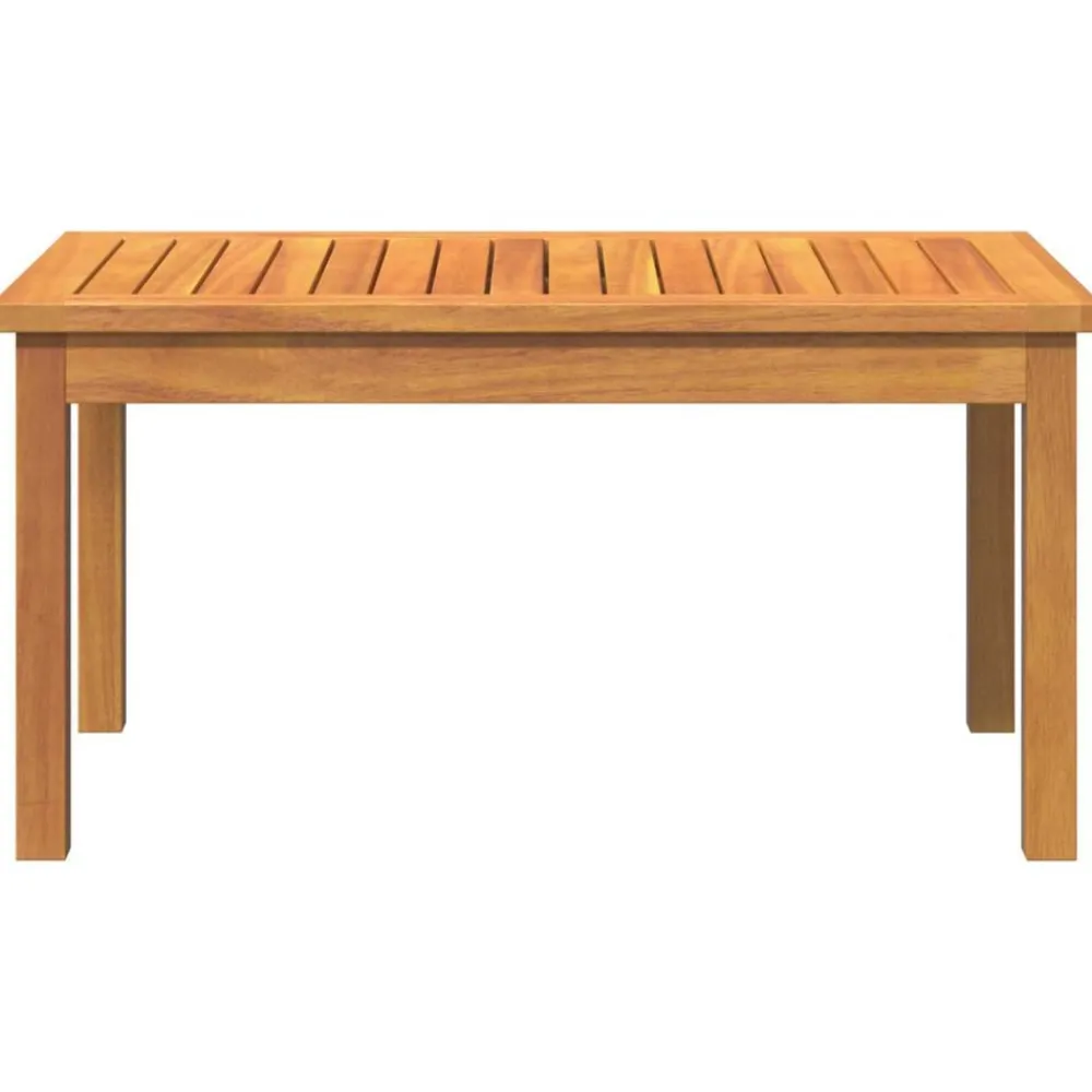 vidaXL Mesa de Café Aceite Natural Madera de Acacia Sólida Sale